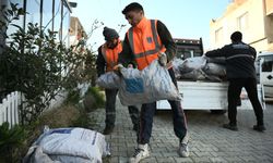 Kuşadası Belediyesi'nden yuvaları ısıtan destek