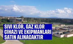 Sıvı Klor, Gaz Klor Cihazı Ve Ekipmanları Satın Alınacaktır