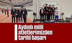 Aydınlı milli atletlerimizden tarihi başarı