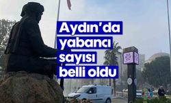 Aydın’da yabancı sayısı belli oldu