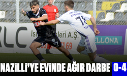 Nazilli’ye evinde ağır darbe: 0-4