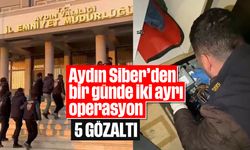 Aydın Siber’den bir günde iki ayrı operasyon