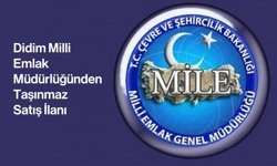 Didim Milli Emlak Müdürlüğünden Taşınmaz Satış İlanı