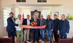 Galatasaray Taraftarlar Derneği Kaymakam Keklik'i ziyaret etti