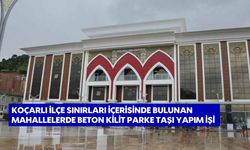 Koçarlı İlçe Sınırları İçerisinde Bulunan Mahallelerde Beton Kilit Parke Taşı Yapım İşi
