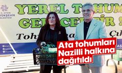 Ata tohumları Nazilli halkına dağıtıldı