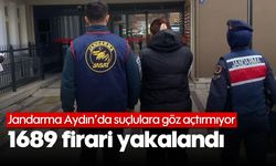 Jandarma Aydın’da suçlulara göz açtırmıyor: 1689 firari yakalandı
