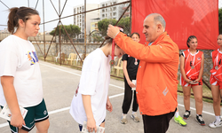 İncirliova’da 3X3 sokak basketbolu rüzgarı esti