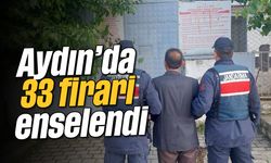 Aydın’da 33 firari enselendi