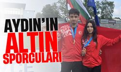 Aydın’ın ‘altın’ sporcuları