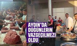 Aydın'da düğünlerin vazgeçilmezi oldu