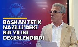 Az laf, çok iş dedi: Başkan Tetik Nazilli'deki bir yılını değerlendirdi