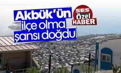 Akbük’ün ilçe olma şansı doğdu
