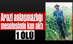 Arazi anlaşmazlığı meselesinde kan aktı: 1 ölü