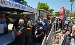 Aydın BŞB, Didim'de 30 bin fide dağıtımı yaptı