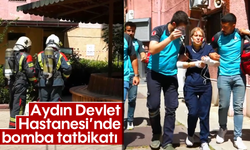 Aydın Devlet Hastanesi'nde bomba tatbikatı