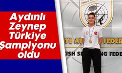 Aydınlı Zeynep, Türkiye Şampiyonu oldu