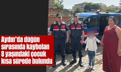 Aydın’da düğün sırasında kaybolan  8 yaşındaki çocuk kısa sürede bulundu