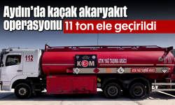 Aydın’da kaçak akaryakıt operasyonu: 11 ton ele geçirildi