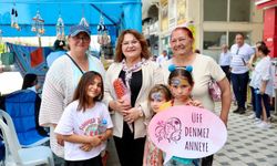 Başkan Gençay, Anneler Günü dolayısıyla kurulan stantları ziyaret etti