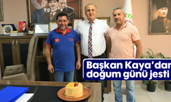 Başkan Kaya’dan doğum günü jesti