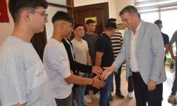 Başkan Künkcü geleceğin ahilerini ağırladı
