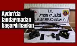 Aydın'da jandarmadan başarılı baskın