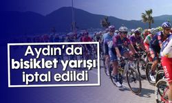 Aydın’da bisiklet yarışı iptal edildi