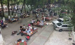 Bozdoğan’daki piknik alanı sıcak yaz günlerinde serinletiyor