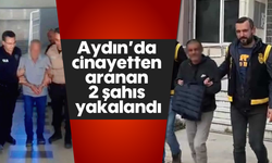 Aydın'da cinayetten aranan 2 şahıs yakalandı
