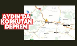 Aydın'da korkutan deprem