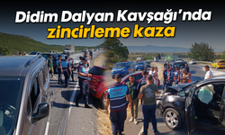 Didim Dalyan Kavşağı’nda zincirleme kaza