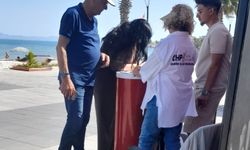 Didim’de CHP’den imza standına yönelik provokatif saldırıya tepki