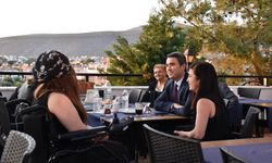 DİYED üyeler, proje yemeğinde bir araya geldi