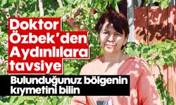 Doktor Özbek'den Aydınlılara tavsiye