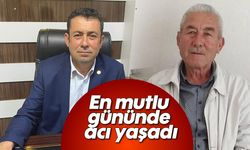 En mutlu gününde acı yaşadı