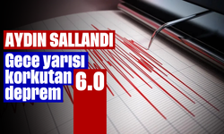Aydın sallandı! Gece yarısı korkutan deprem