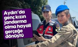 Aydın’da genç kızın jandarma olma hayali gerçeğe dönüştü