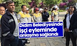 Didim Belediyesinde işçi eyleminde anlaşma sağlandı