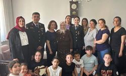 Jandarma, şehit annelerini unutmadı