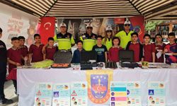 Jandarmadan öğrencilere trafik bilinci eğitimi