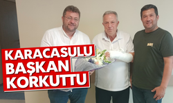 Karacasulu Başkan korkuttu