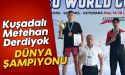 Kuşadalı Metehan Derdiyok; 'Dünya şampiyonu'