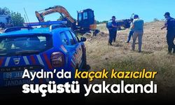 Aydın'da kaçak kazıcılar suçüstü yakalandı