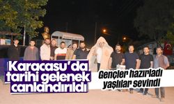 Karacasu'da tarihi gelenek canlandırıldı: Gençler hazırladı, yaşlılar sevindi