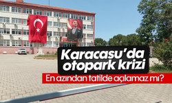 Karacasu'da otopark krizi: En azından tatilde açılamaz mı?