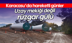 Karacasu'da hareketli günler: Uzay mekiği değil rüzgar gülü