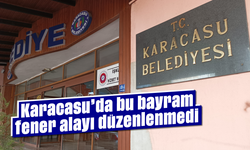 Karacasu'da bu bayram fener alayı düzenlenmedi