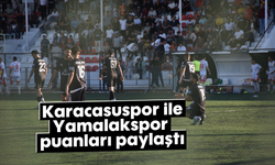 Karacasuspor ile Yamalakspor puanları paylaştı