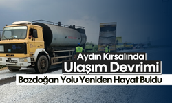 Aydın kırsalında ulaşım devrimi: Bozdoğan yolu yeniden hayat buldu